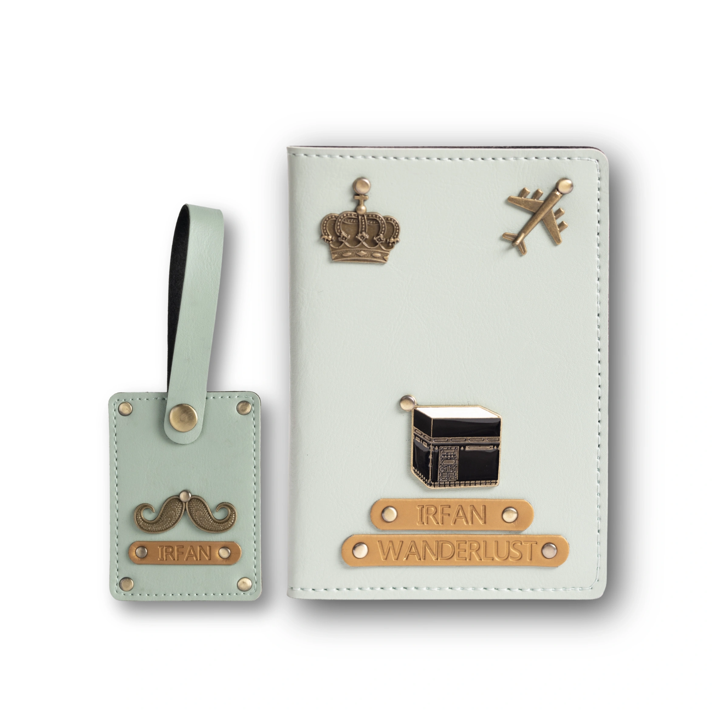 Personalized Passport Cover and Luggage Tag